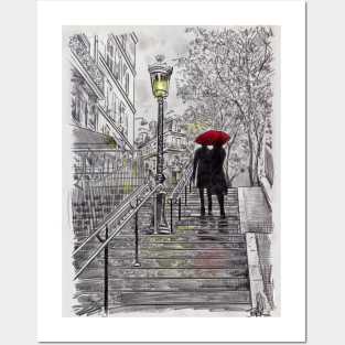 That day in Montmartre Posters and Art